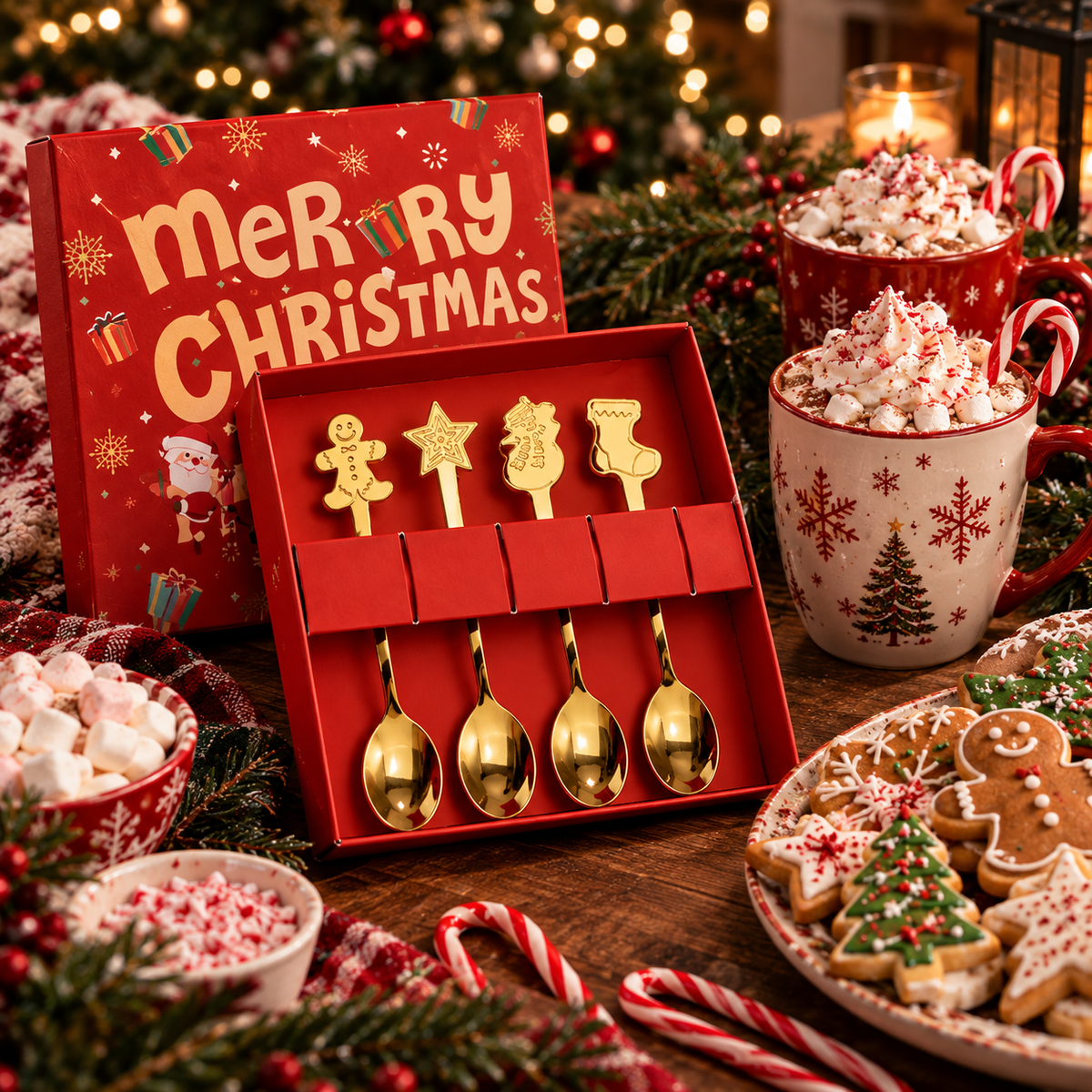 Festive Serving Decor Cutlery Set