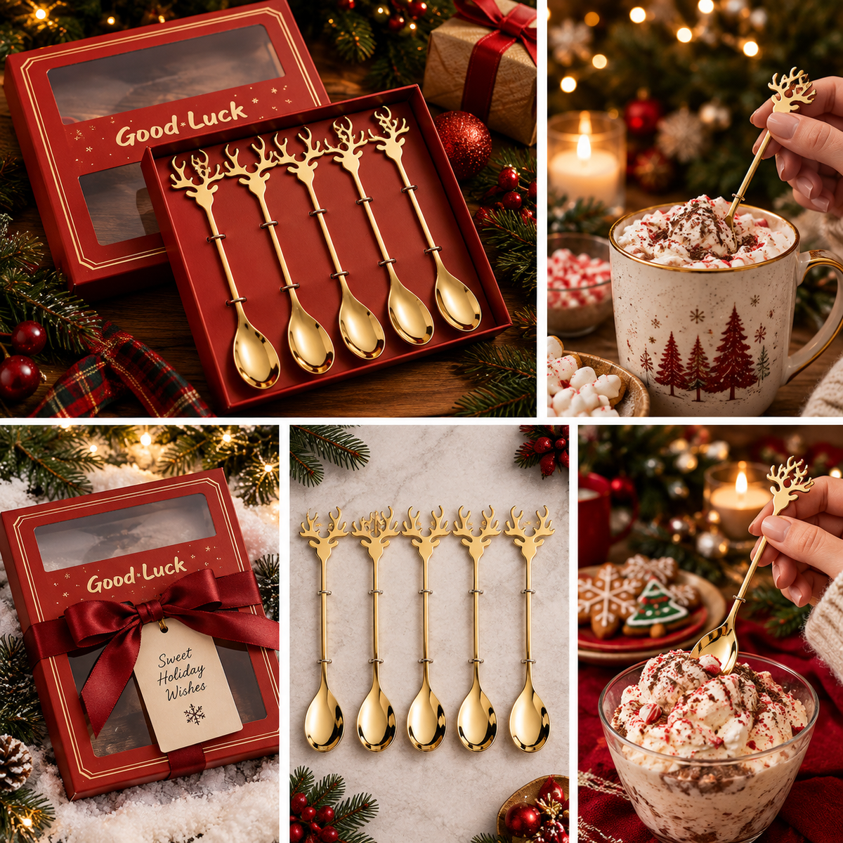 Festive Serving Decor Cutlery Set