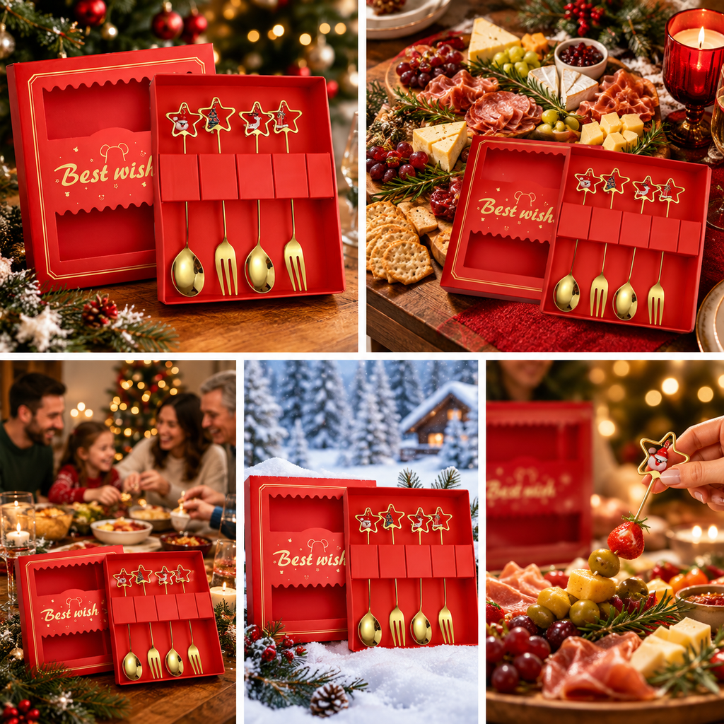 Festive Serving Decor Cutlery Set