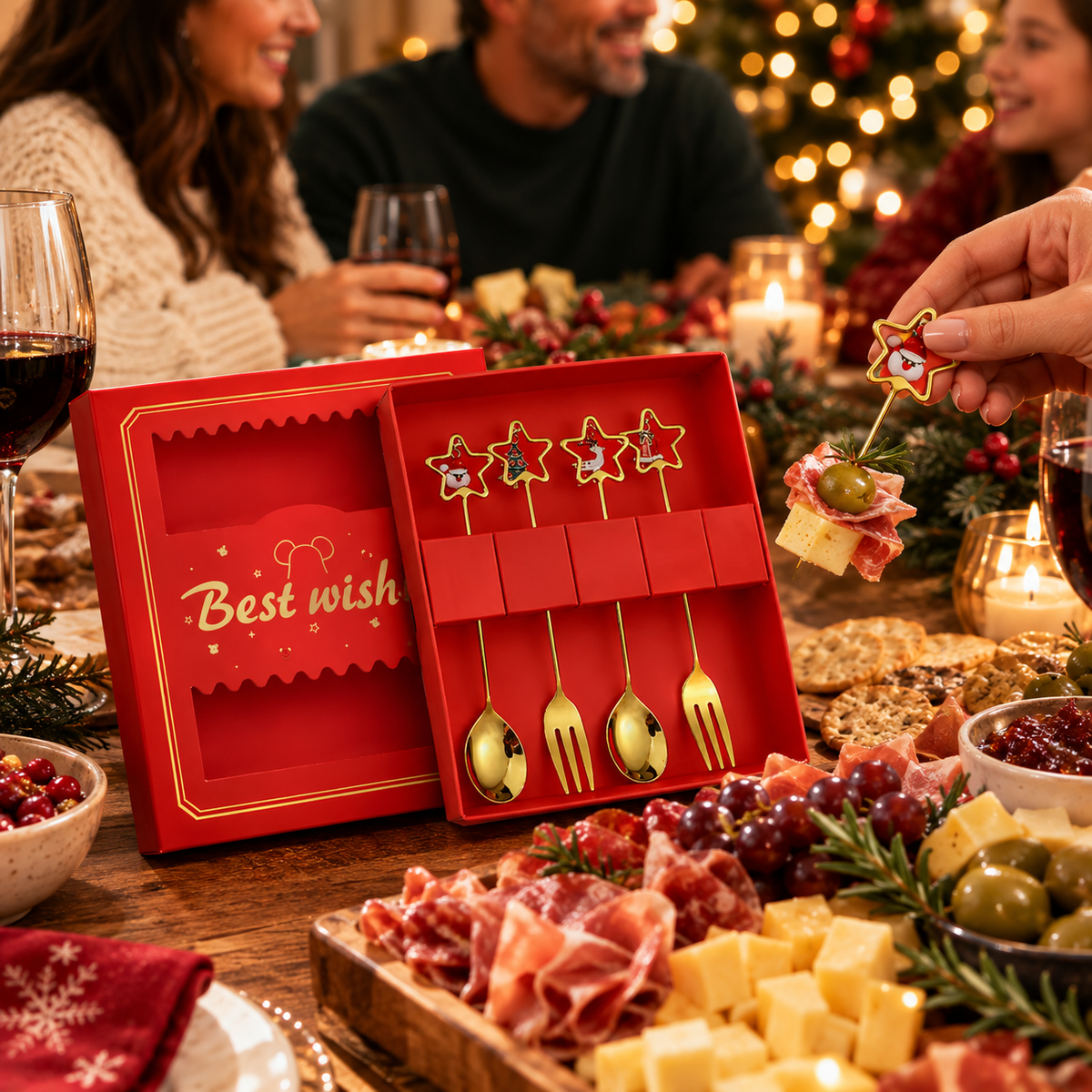 Festive Serving Decor Cutlery Set