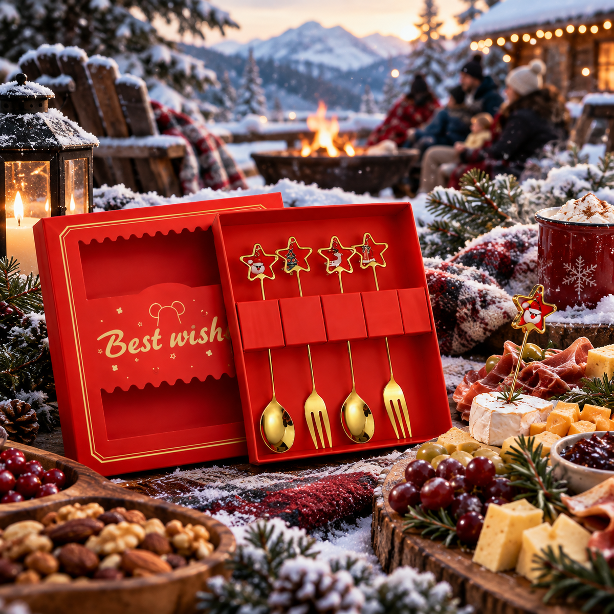 Festive Serving Decor Cutlery Set